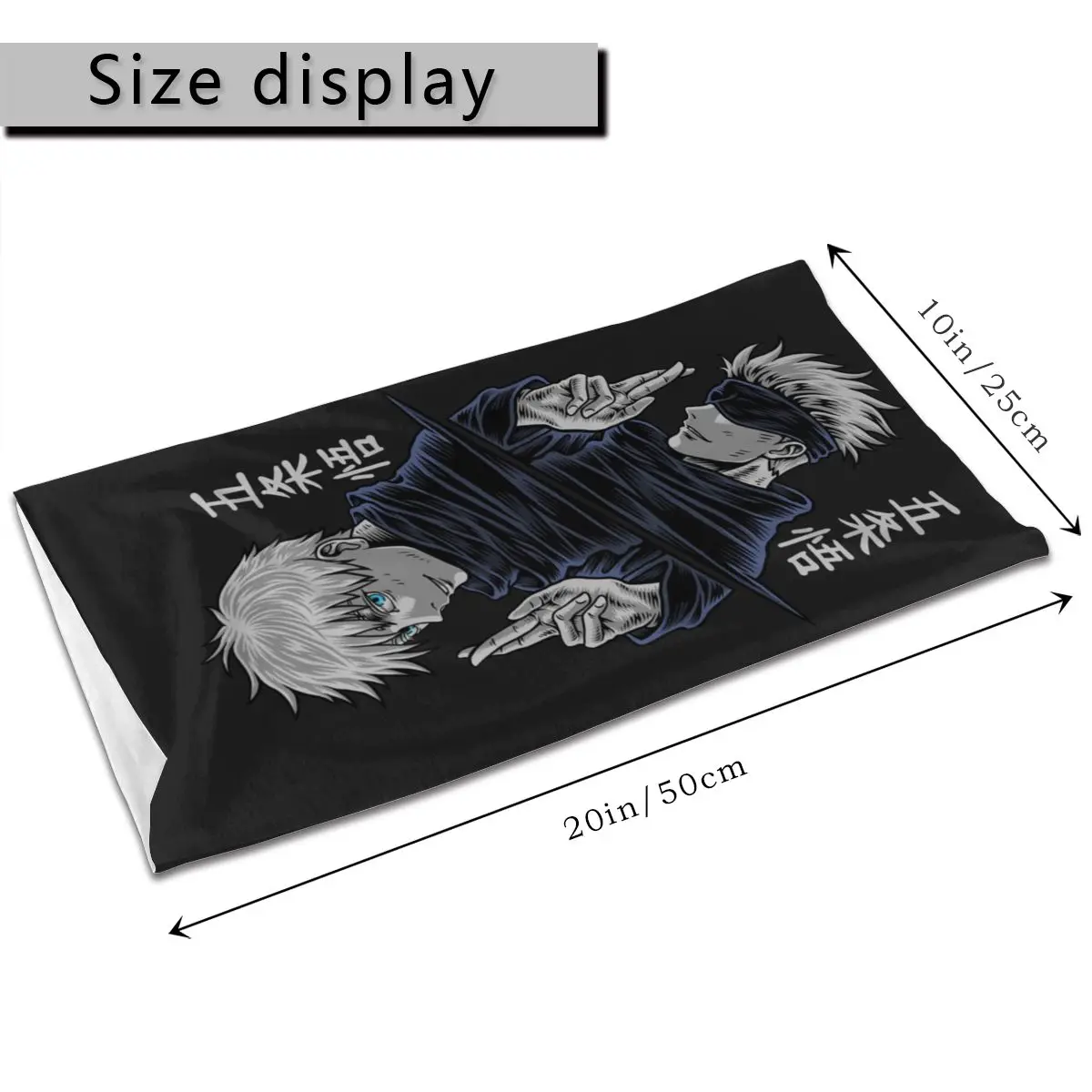 Face Mask Cycling Bandana Neck Wrap etc Gojo Satoru Jujutsu Scarves