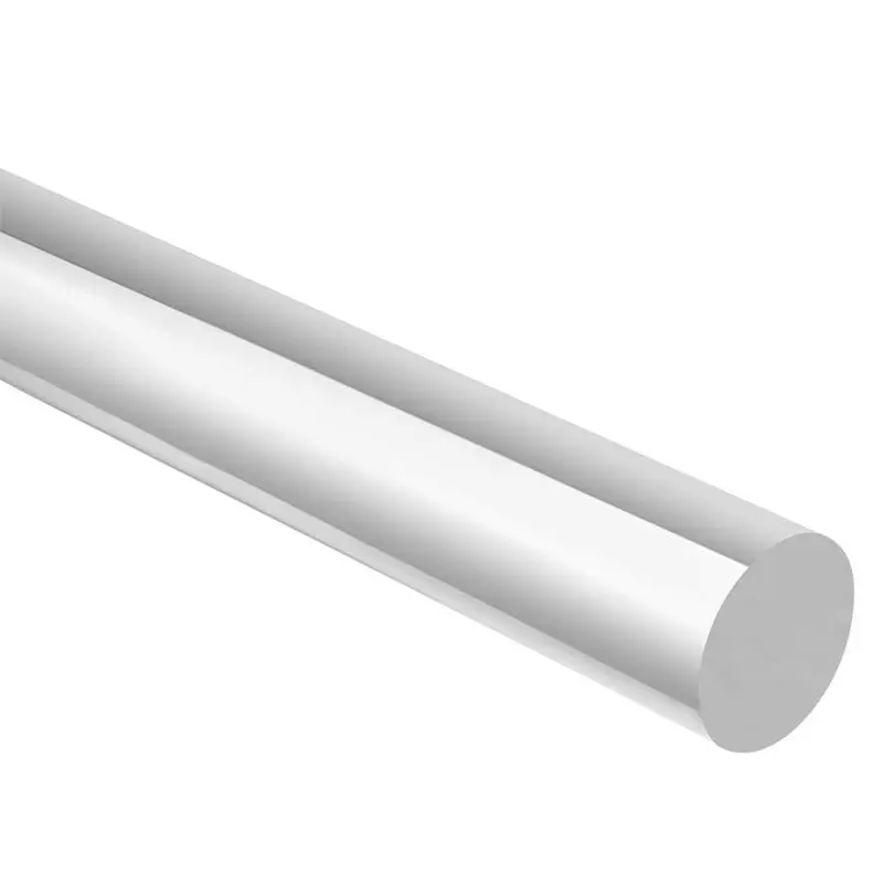 10mm Dia 10/"Long Acrylique Tige Ronde Clair Phénolique s Pmma 2Pcs
