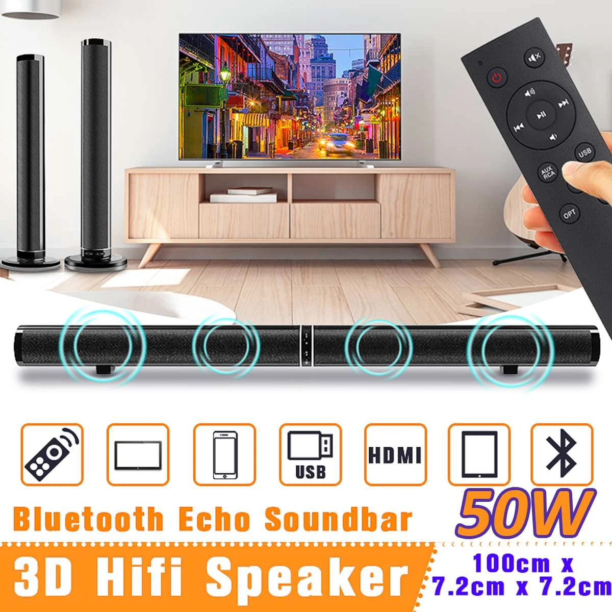 home & co bluetooth portable speaker