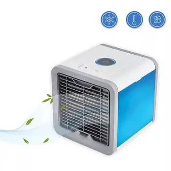 

Mini USB Portable Air Conditioner Humidifier Purifier 7 Colors Light Desktop Air Cooling Fan Air Cooler Fan For Office Room