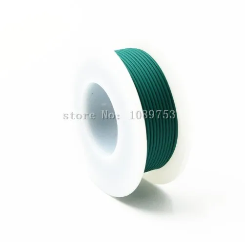Green 10 метров 1,3 мм Электрический ПВХ кабель Луженая Медь 26AWG светодиодный кабель, провод в оплетке из ПВХ, 26 awg UL1007 удлинитель подключить провод - Цвет: Green