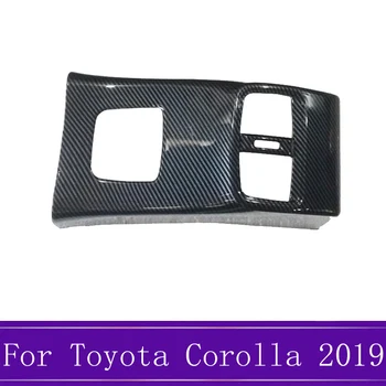 

High Configuration Car Armrest Storage Trim Rear Back Upside Air Conditioning Outlet Vent Car Styling For Toyota Corolla 2019