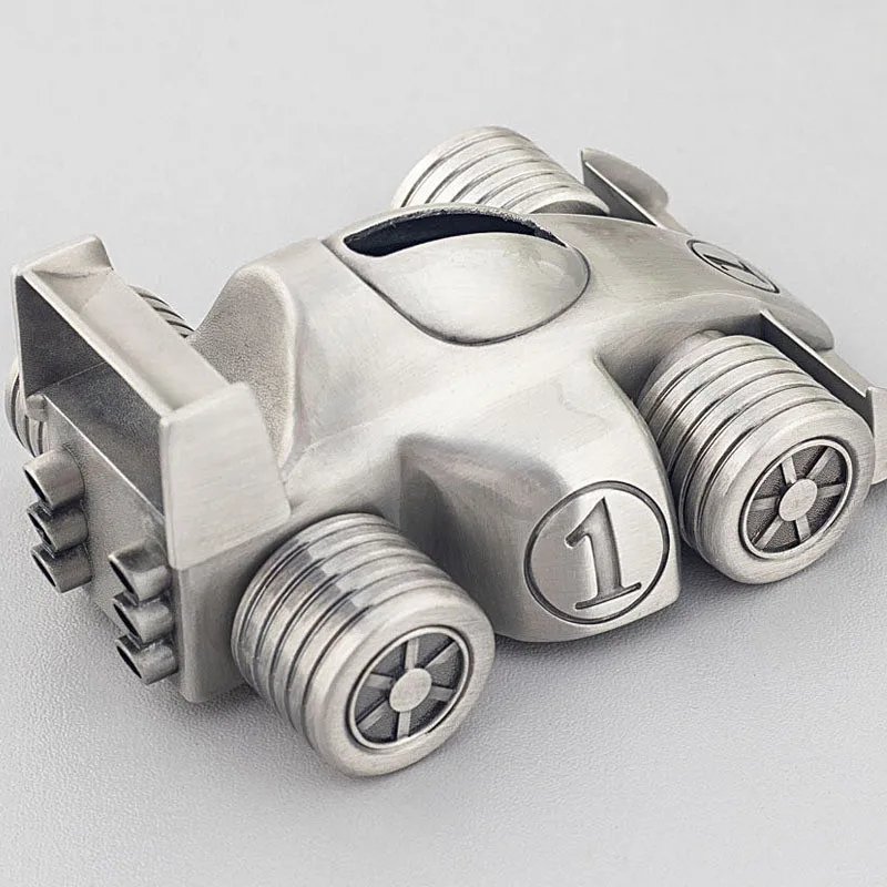 Vintage Racing Car Piggy Bank Creative Metal Alloy Money Bank Cute Coin Bank Coin Saving Pot Box with Stopper for Boy Kid 3