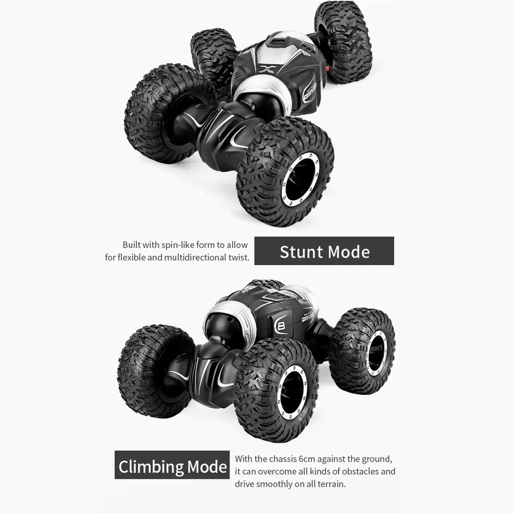Q70 1:16 RC двусторонний флип-деформационный Автомобиль 2,4 ГГц 4WD беспроводной гоночный внедорожный твист скалолазание пустынный грузовик 25 км/ч