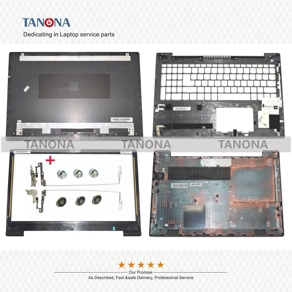 Orig New 5CB0R28213 Gray for Lenovo Ideapad V130-15 V130-15IKB LCD Back Cover &amp Bezel Palmrest Bottom Case Hinges Screws | Компьютеры и