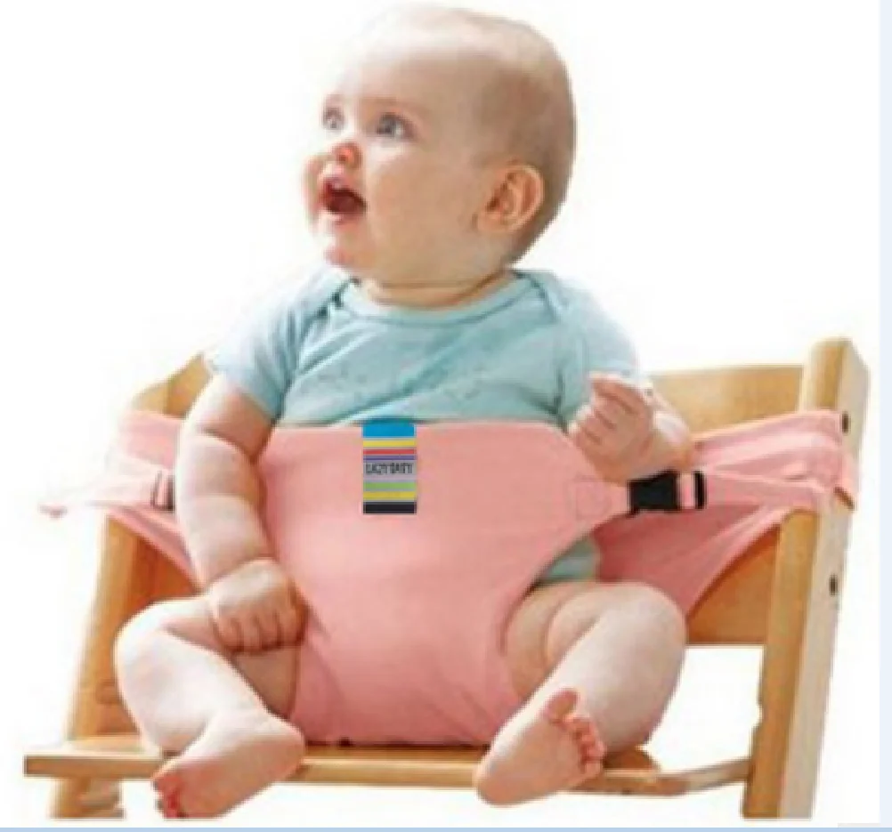 Высококачественный портативный детский стульчик для кормления, ремень безопасности, ремни для сидения, для столовой, однотонный ремень, защитные инструменты для активности