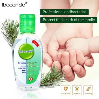 

50ml Disposable Anti-Bacteria Hand Sanitizer Gel Quick-dry Germicidal Portable Cleaning Wipe Out Hand Antiseptic Soap No Washing