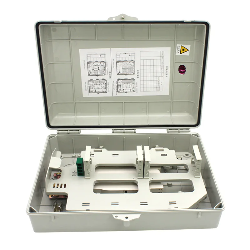 

Manufacturers Direct Selling FTTH Wall-Mounted 32 Optical Fiber Cable Distribution Box Blade 32 Beam Splitting Box Waterproof Op
