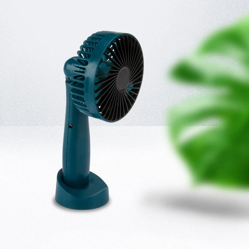 Mini Portable Hanging Usb Charging Fan Rotating Handheld Desktop Cooling Fan Cooler Mobile Phone Holder