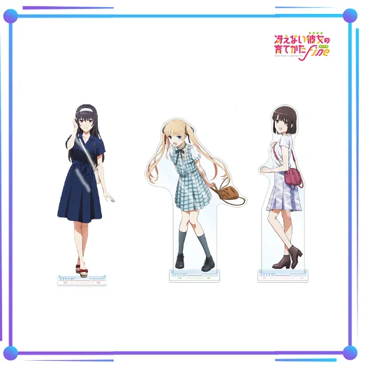 

Anime Saekano: How to Raise a Boring Girlfriend Kasumigaoka Utaha Decor Cosplay Acrylic Stand Model Plate Fashion Desktop Toy