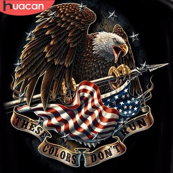 

Animal Diamond Painting Cross Stitch Full Round 5D Diamond Mosaic Eagle Sale Pictures Of Rhinestones Home Decor