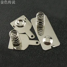 5-я коробка для батарей, пружинная коробка для батарей, аксессуары, утолщенная металлическая батарея с отверстием, 3 комплекта