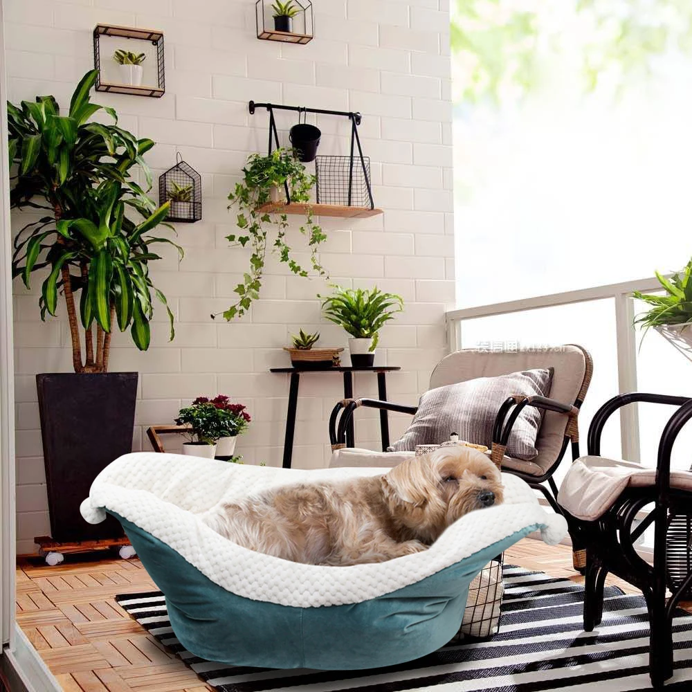

Dog Cat Winter Warm Deep Sleeping Bag Soft Pet Bed Calming Insulation Sleeping Ferry Bed Four Seasons Universal Pet Nest New