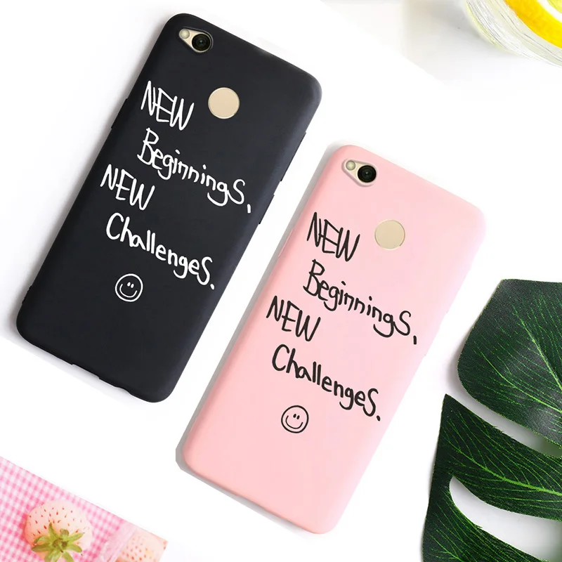 Простой чехол с английским дизайном для Xiaomi Remdi 6 5 plus 6A 4X5 S2 Note 5A 5Pro MI8 Lite Чехлы Iphone 6s