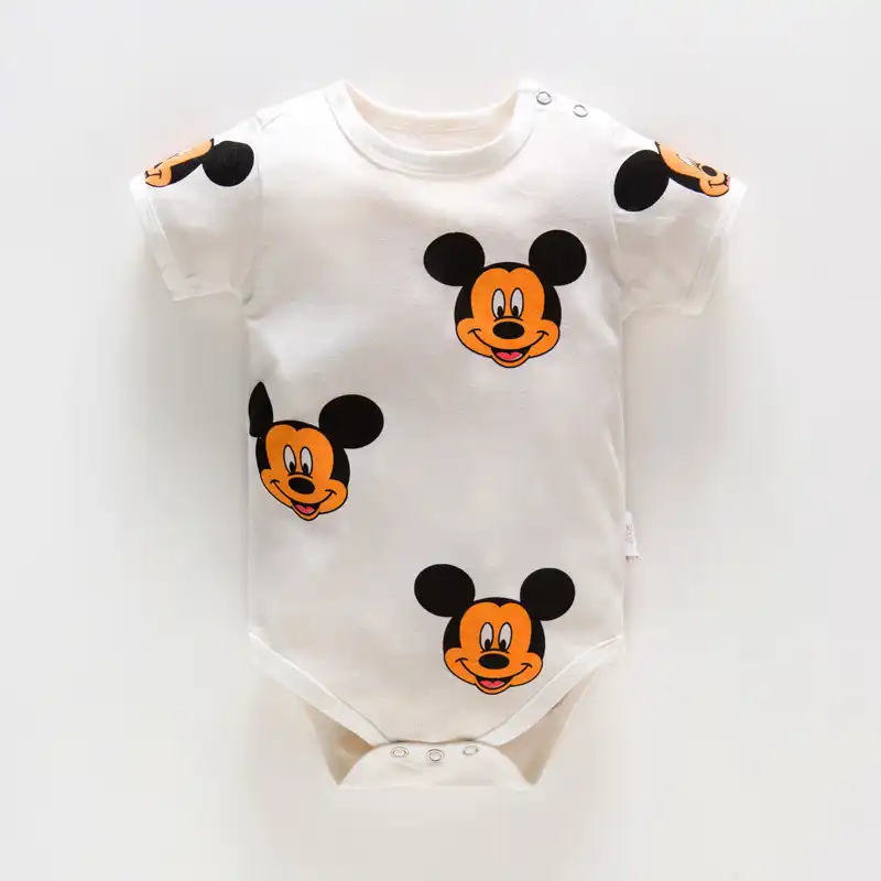 mickey mouse baby romper