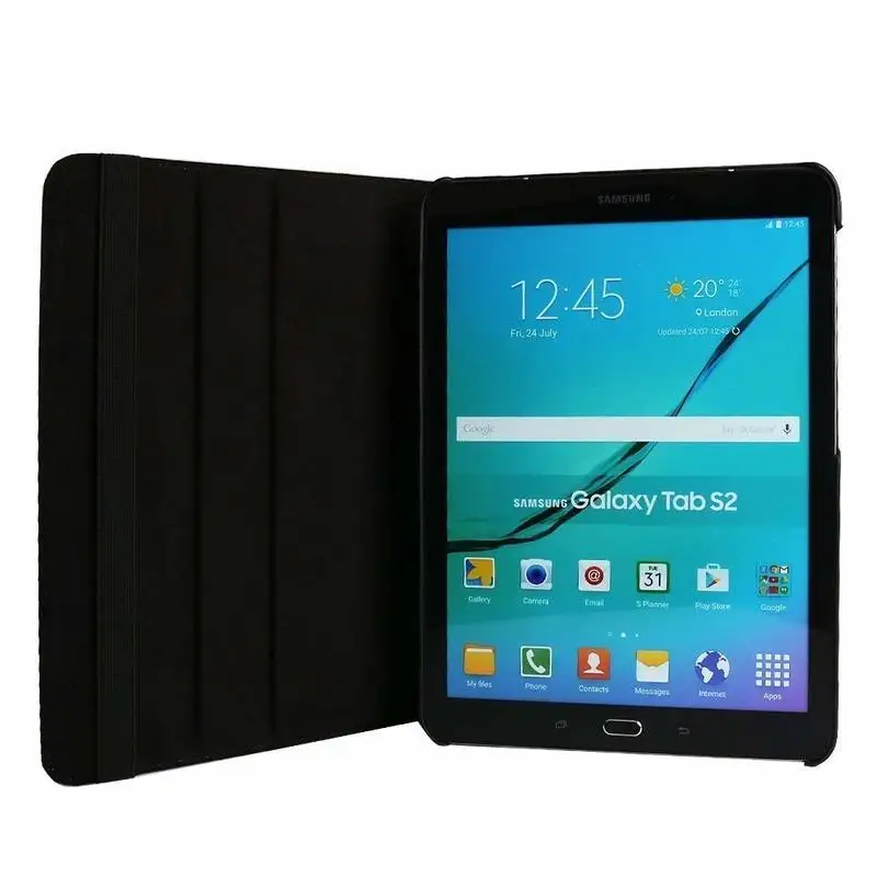 360 вращающийся стенд Pu кожаный чехол для Samsung Tab S2 8 0 дюймов Galaxy SM T710 T715 T713 Чехлы