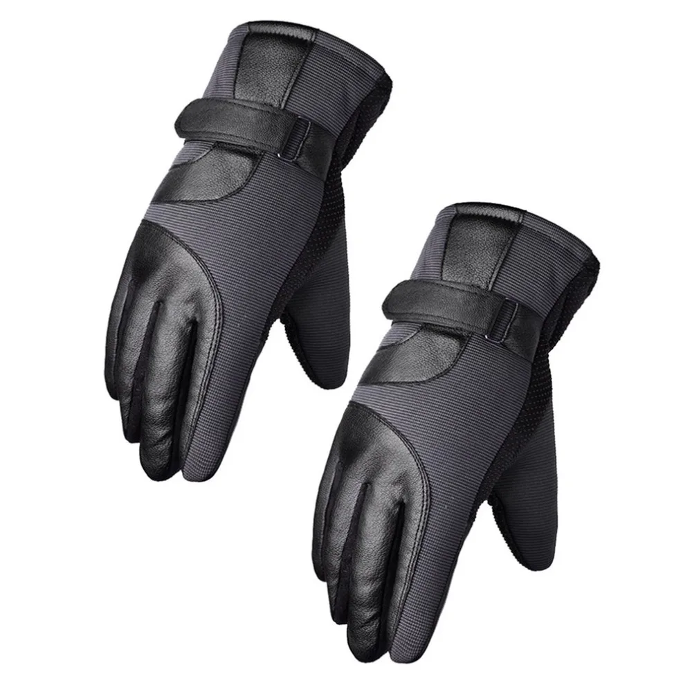 Теплые перчатки с сенсорным экраном осенние и зимние ветрозащитные водонепроницаемые Нескользящие перчатки с сенсорным экраном Спортивные Перчатки для фитнеса и верховой езды
