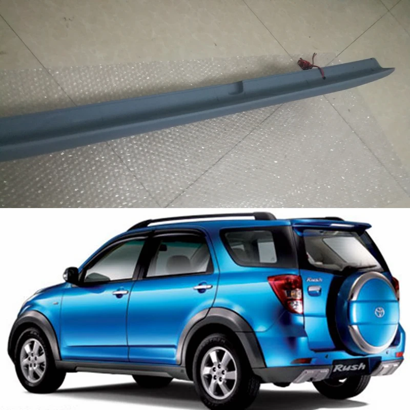 For Toyota Rush Spoiler ABS Material Car Rear Wing Rear Spoiler For Toyota Rush Spoiler 2008 2009 2010 2011 2012 2013
