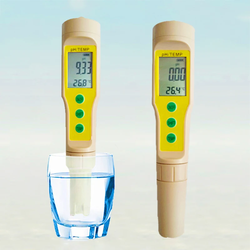PH-Meter Pen Water Tester Water Quality Analysis Monitor Temperature Measure Acidity Meter for Lab Aquaculture