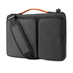 Portátil bolsa para portátil 13 "13.3" 14 "15.4" 15.6 "mala de viagem portátil à prova dwaterproof água notebook bolsa para macbook ar pro bolsa de ombro