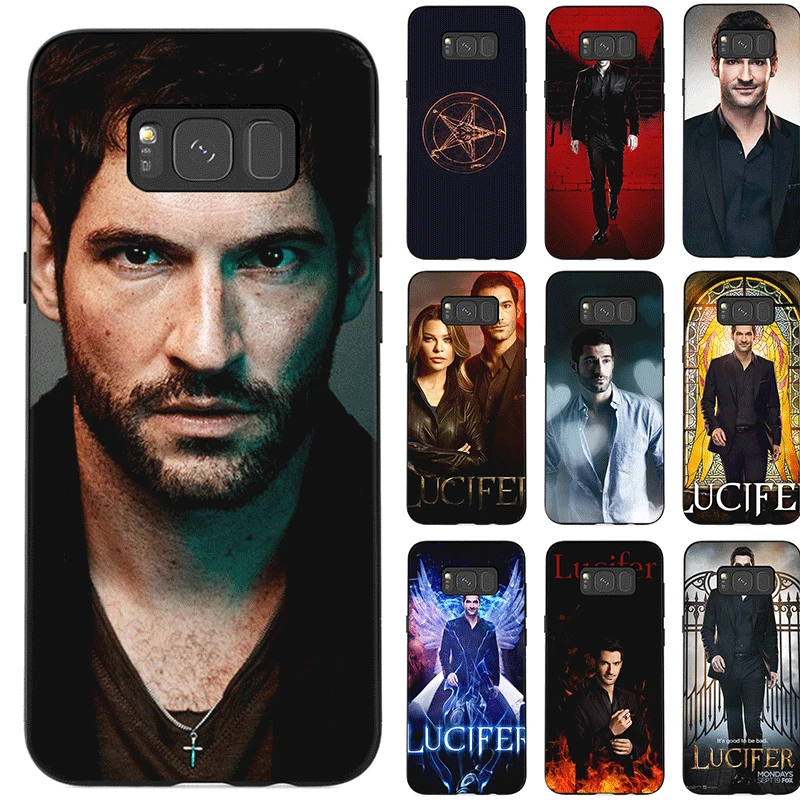 Phone Cases Shell for Samsung A3 A5 2016 2017 A6 A6 Plus A7 A9 2018 Case Cover For Samsung A2 Core  lucifer tv series poster