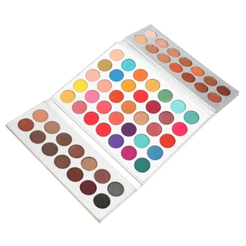 

63 Colors Gliltter Eyeshadow Palette Matte Eye Shadow Powder Pallete Shimmer Shine Nude Face Makeup Palette Set Kit