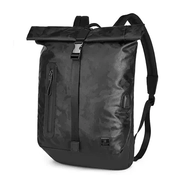 

ARCTIC HUNTER Travel Backpack for Men USB Charging Climbing Backpacks Male Large Capacity Laptop Leather Bag Waterproof Mochilas