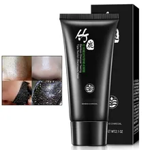 Бамбуковый Уголь черная грязевая маска для очищение кожи от угрей крем для лица крем глубокое очищение мягкая и не раздражающая черная маска