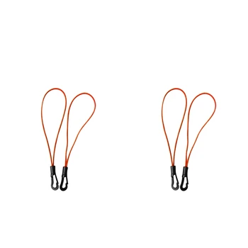 

Durable Marine 3mm Bungee Cord Elastic Shock Cord Ropes & Plastic Hook 2x48cm 2x60cm