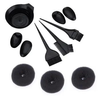 

Hair Dye Brush and Bowl Set Hair Dye Tools Kit Hair Coloring Applicator Hair Tint Brush for Home Salon