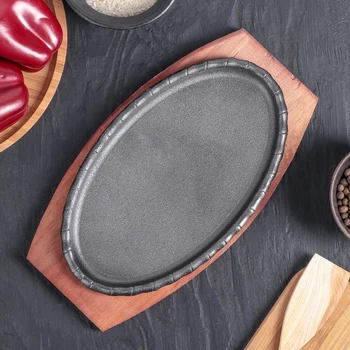 

Frying pan "Kayma", 25 × 15 cm, on a wooden stand