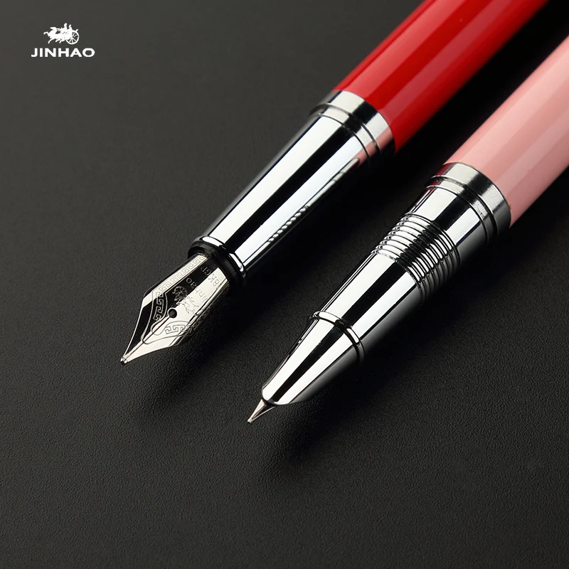 Jinhao 301 Роскошная перьевая ручка со стразами 0 38 мм 5 высококачественные