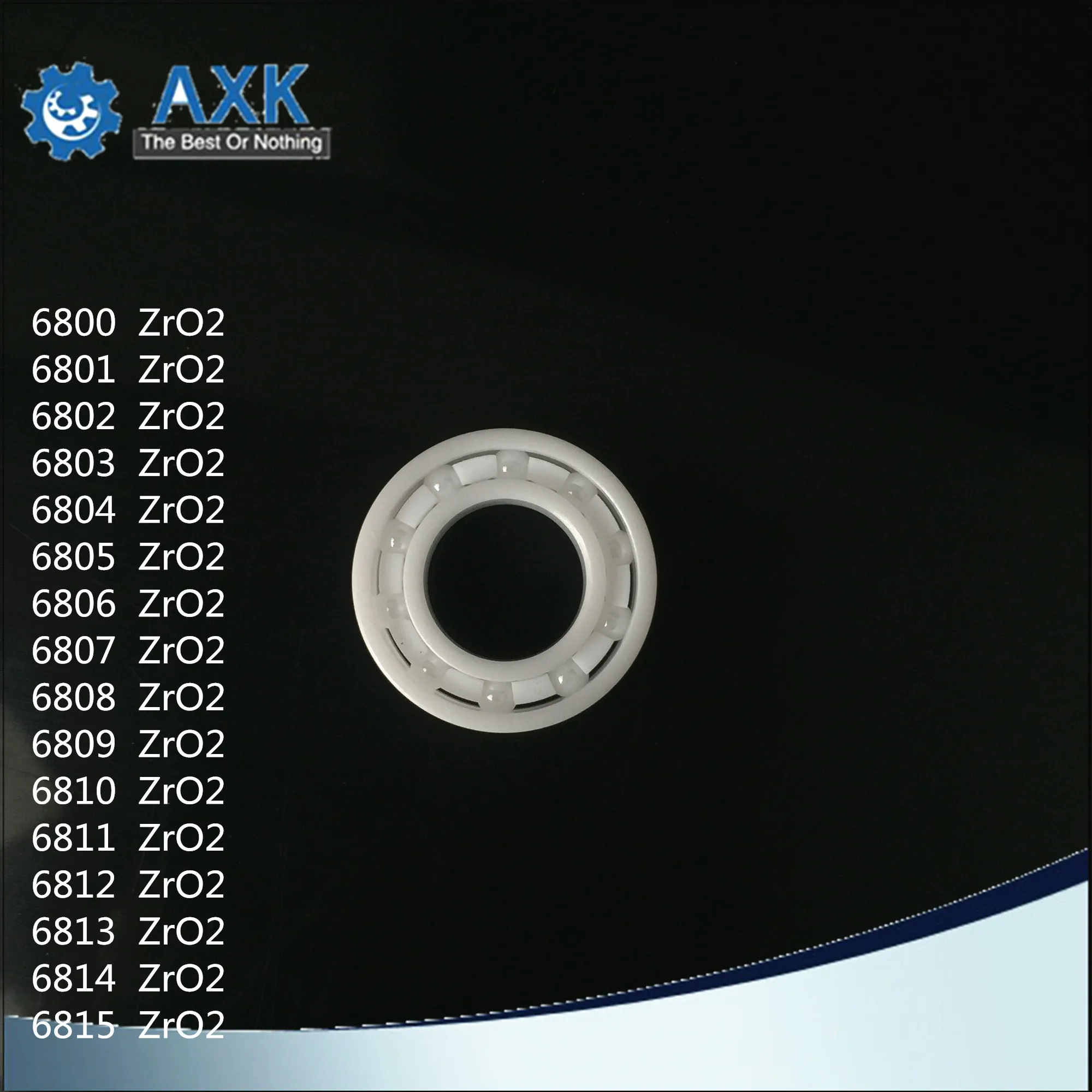 6800 6801 6802 6803 6804 6805-6815 полностью керамический подшипник (1 шт.) ZrO2 материал 6800CE из