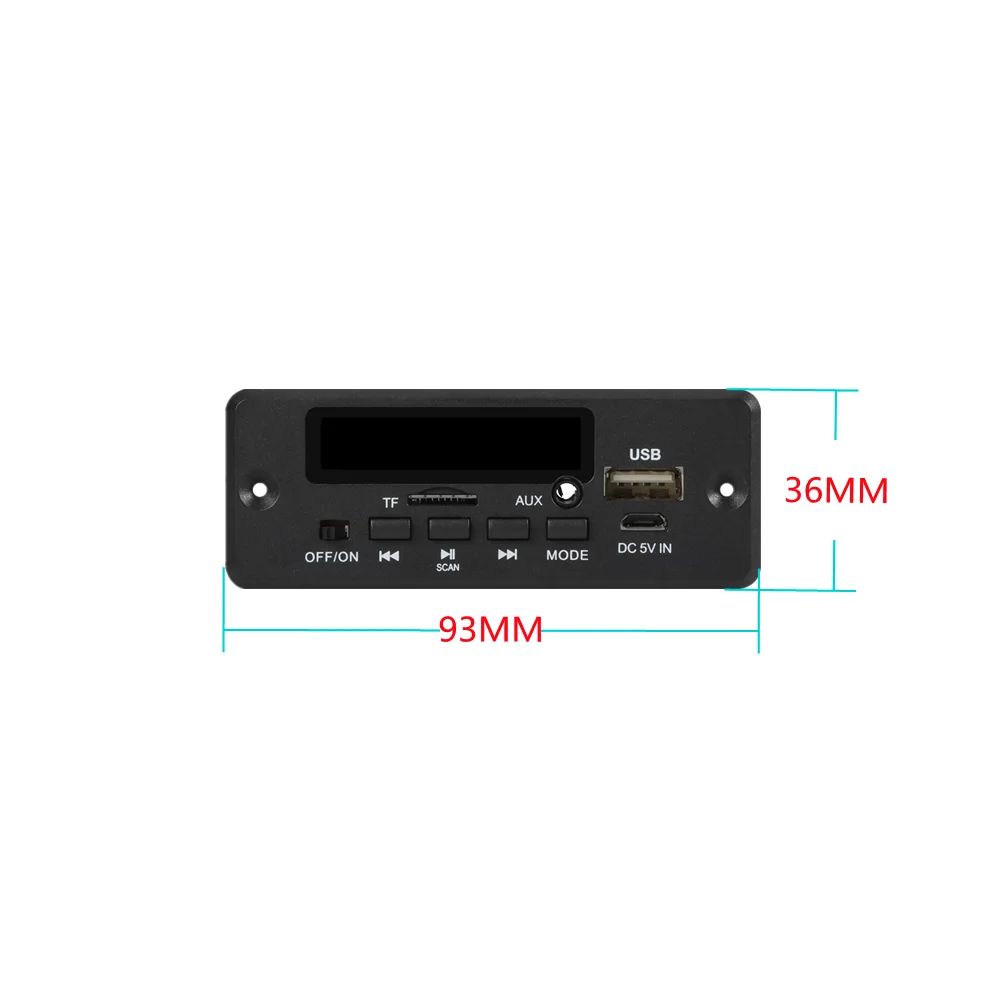 Bluetooth  5.0  5V/12V  MP3 APE Decoder Board Module Car USB MP3 Player USB FM Aux Radio for Car Integrated Remote ipod mp3 player