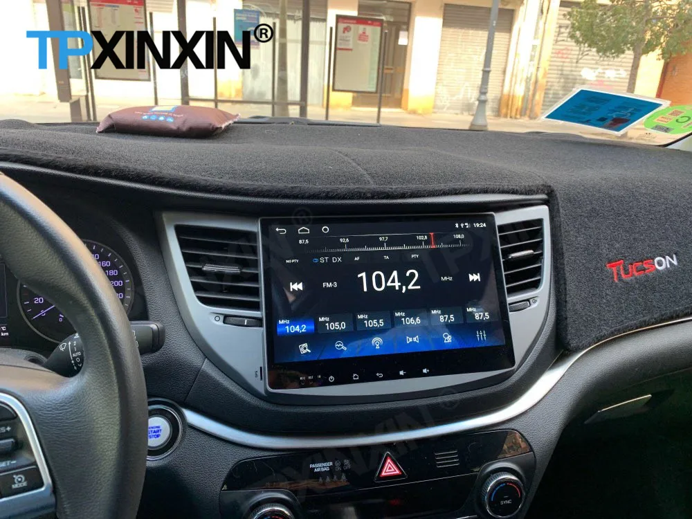 Автомагнитола 2 Din 128 ГГц стереоприемник Android 10 для Hyundai Tucson IX35 2014 2015 2016 2017