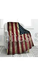 us flag blanket