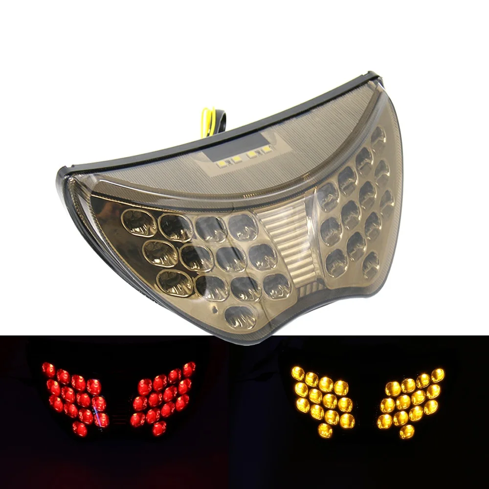 

Motorcycle LED Rear Turn Signal Tail Stop Brake Light Warning Lamp Integrated For Honda CBR 600 CBR600 F4 1999-00 F4I 2004-2006