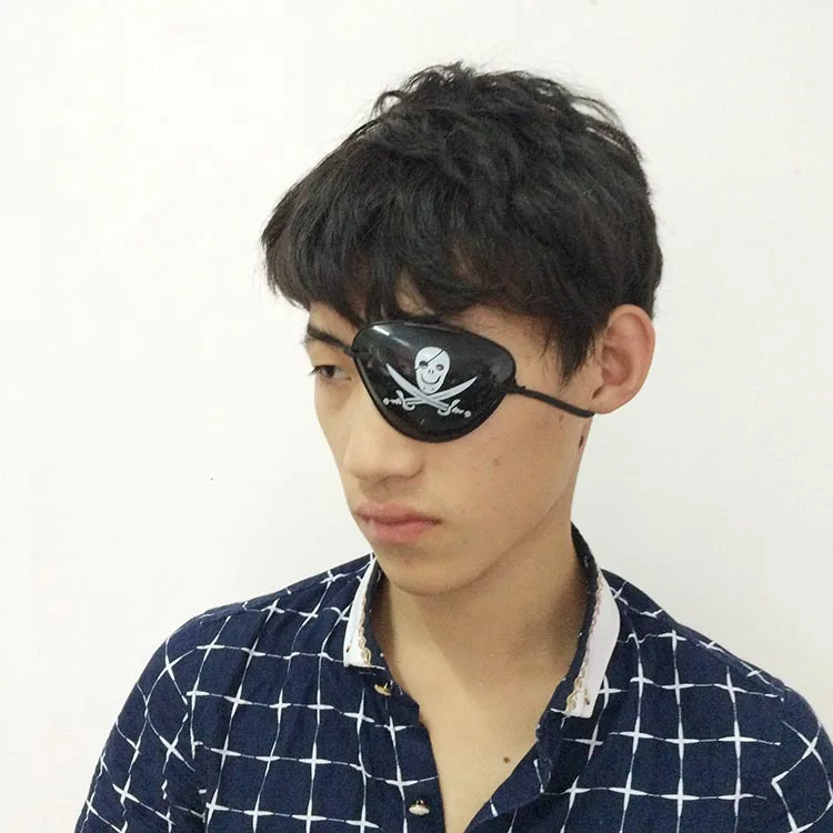 

2019 Eyeshade Plain Fancy Costume for Adult Lazy Eye Masks 50pcs/lot Pirate Eye Patch Mask