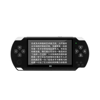 

4.3" Pocket Size Rechargeable Multifunctional Fun Handheld Player Big Screen Easy Operation 8G Game Console Kids HD Portable