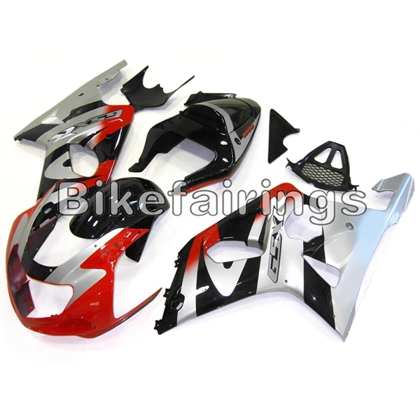 Инъекции полный комплект обтекателя Для Suzuki GSXR1000 K1 K2 2000 2001 2002 GSX-R1000 01 02 электронный атомайзер серебристый, черный красный чехлы
