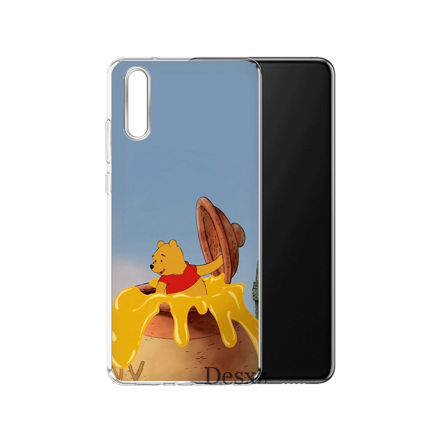 2 Чехол для мобильного телефона TPU для huawei P30 P20 P10 P8 P9 Lite Pro P Smart Z Plus чехол Винни Пух - Цвет: 2