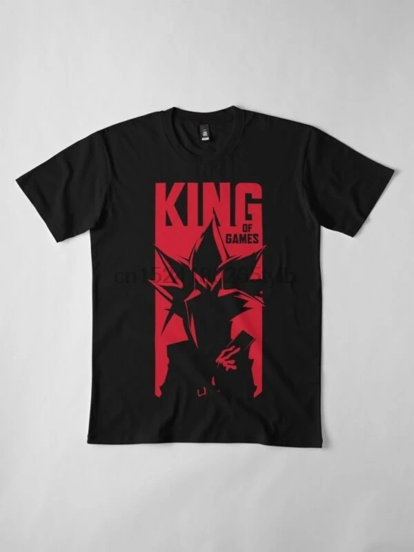 Yu-gi-oh Yami Shadow King Of Games черная футболка