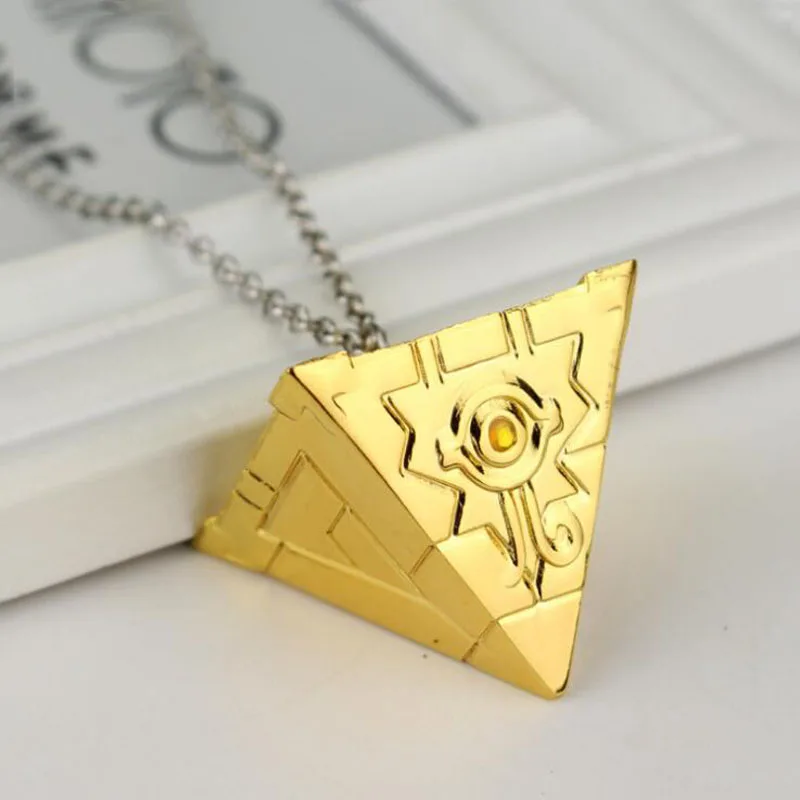 10 шт./партия модные ювелирные изделия с героями мультфильмов Yu-Gi-Oh! Ожерелье с подвеской, цепи-головоломки, ожерелье, вечерние, подарок для мужской одежды