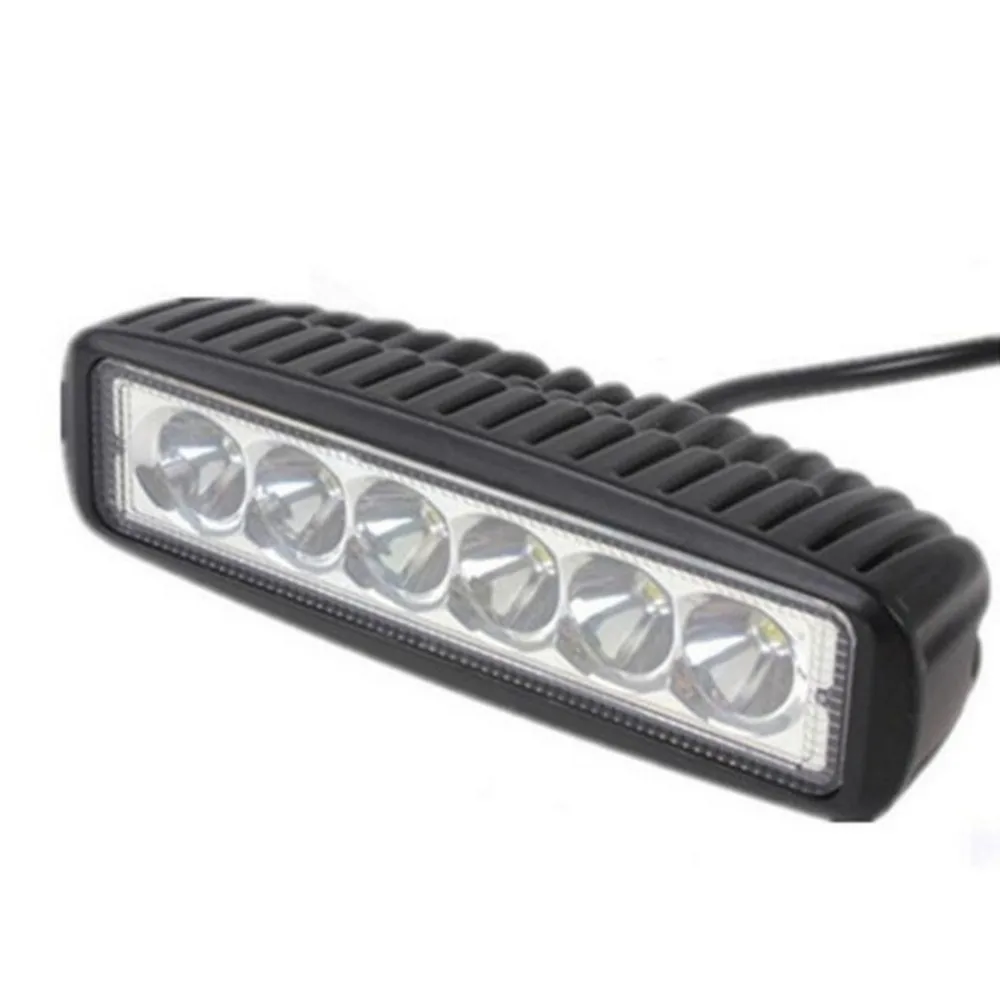 Общая модель 6Led полоса 18 Вт Рабочий светильник Точечный светильник прожектор светильник внедорожный потолочный светильник общий светодиодный рабочий светильник