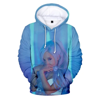 

Ariana Grande 3D Print Hoodies sweatshirts in men/women Winter warm long sleeve Fashion Casual Harajuku hip hop outwear hoodie