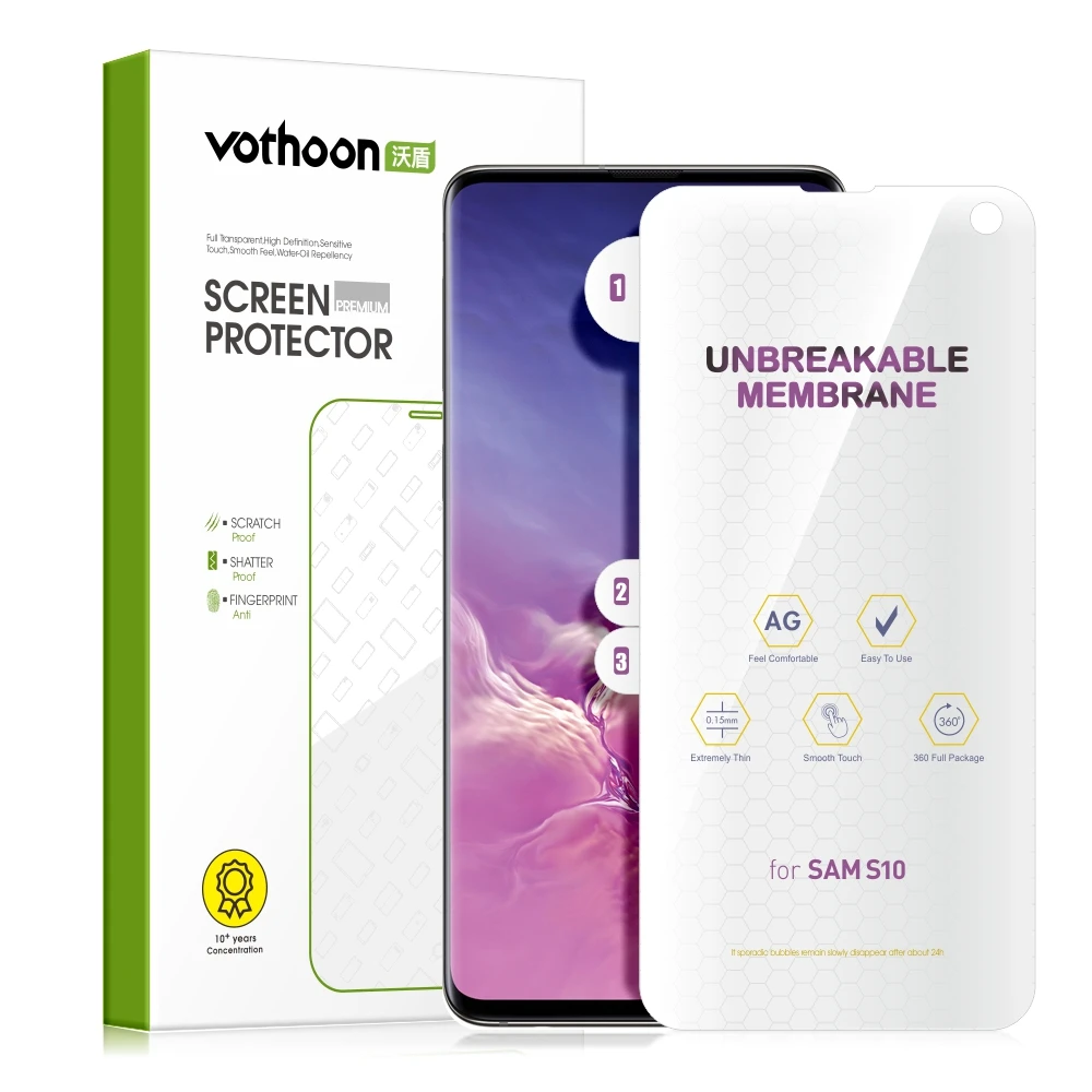 Vothoon 3D гидрогель пленка для Samsung Galaxy S8 S9 плюс Примечание 8 9 полное покрытие Экран