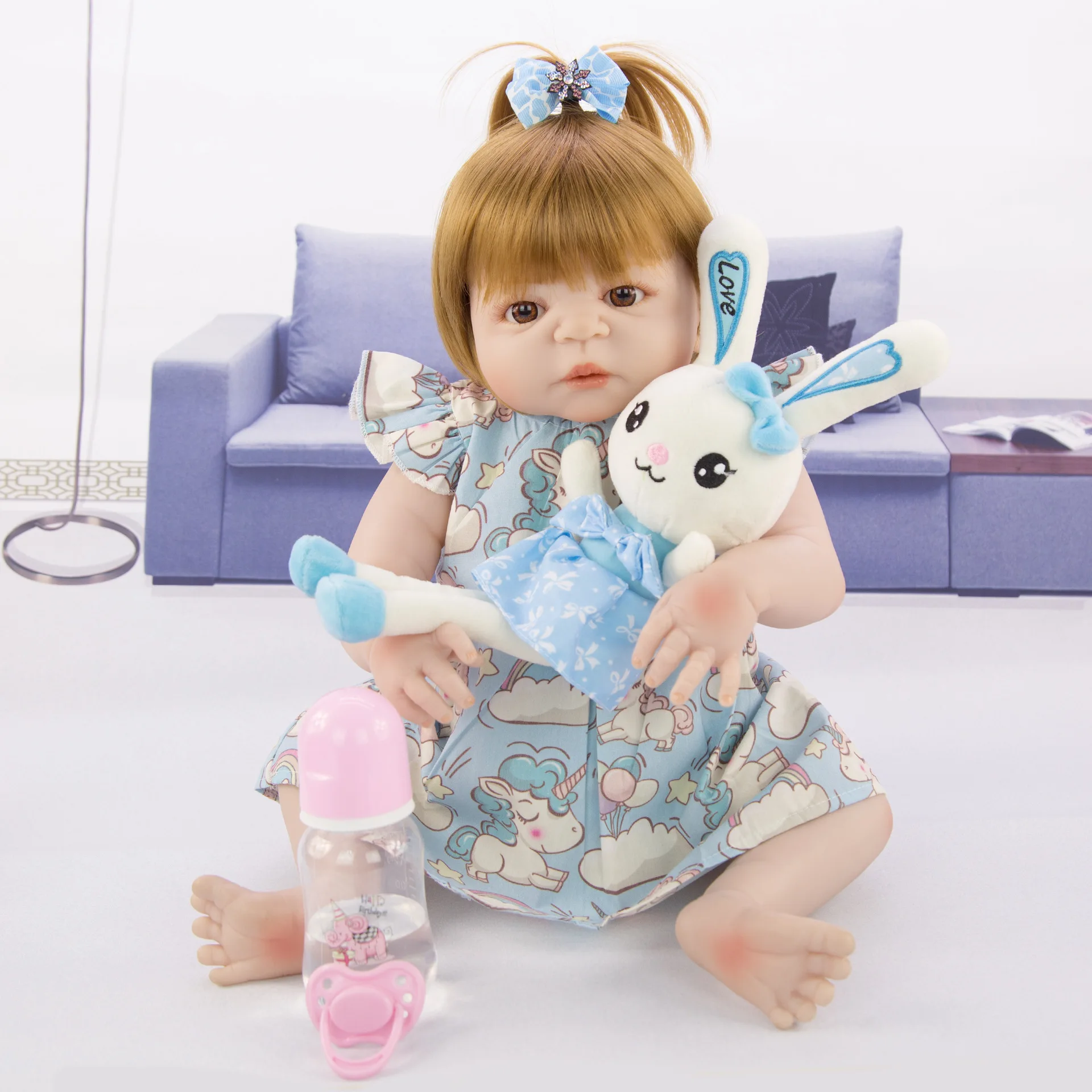 2" 55 см игрушка тело Кукла Reborn Baby Doll девочка кукла игрушка для девочки принцесса детские куклы Дети День рождения Рождество подарки игрушка для ребенка