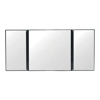 

Adjustable Sun Visor Car Makeup Mirror Magic Sticker Universal Driving Durable Auto Interior Decoration Women Triple Folding