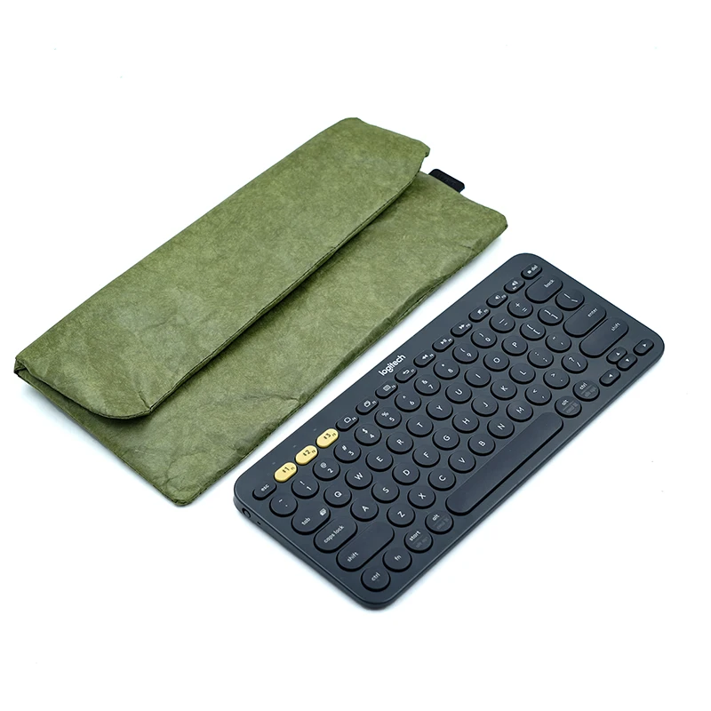 Capa de Manga de Teclado com Teclado Numérico Manga Ultrafina Papel Tyvek Capa para Teclado Mágico Logitech K380 Novo 2023 - Imagem 6