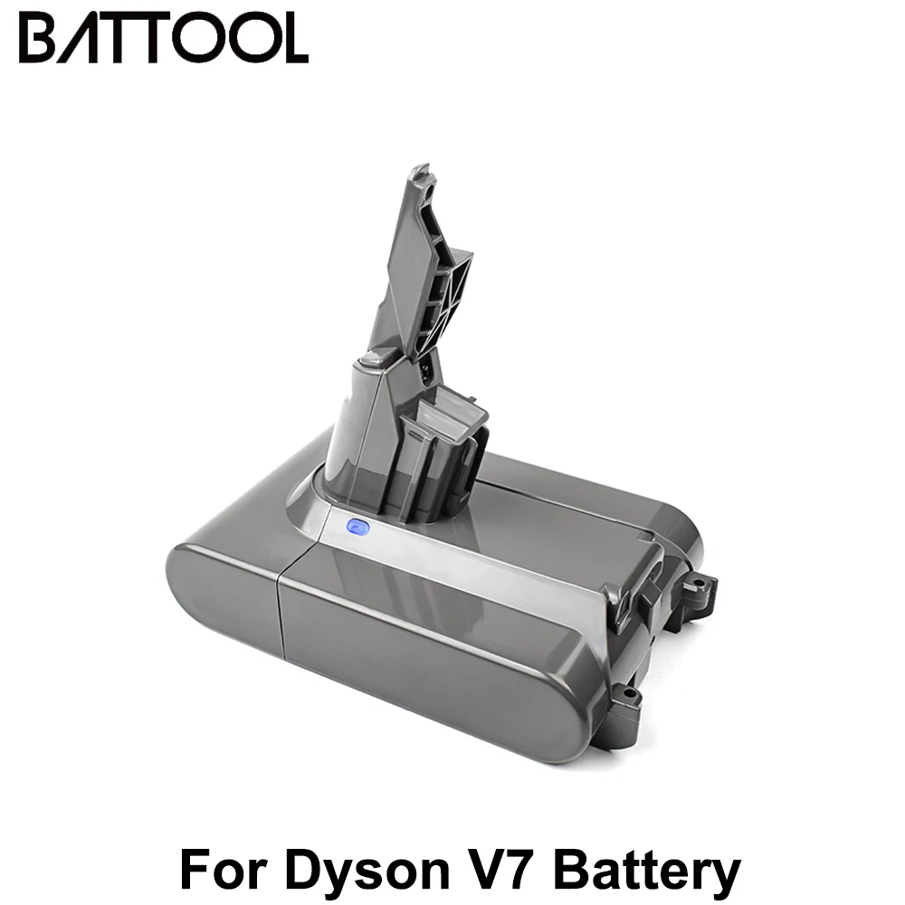 

Battool 21.6V 4000mAh Li-lon Battery For Dyson V7 FLUFFY V7 Animal V7 Pro 225403 229687 Vacuum Cleaner Chargeable Tools Battery